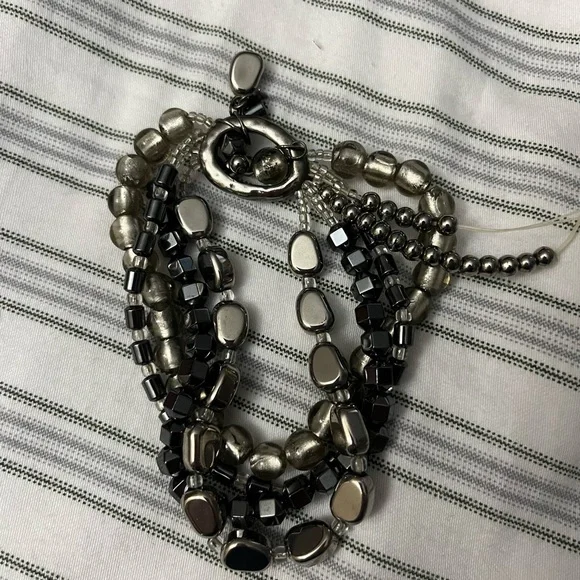 Silpada Metallic Beaded Bracelet - Picture 2 of 9